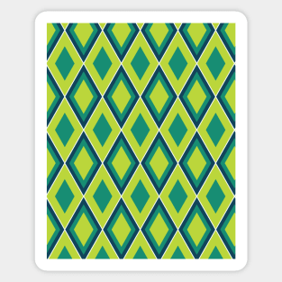 Diamond Seamless Pattern 014#001 Sticker